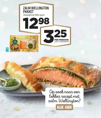 Jumbo Zalm wellington pakket aanbieding