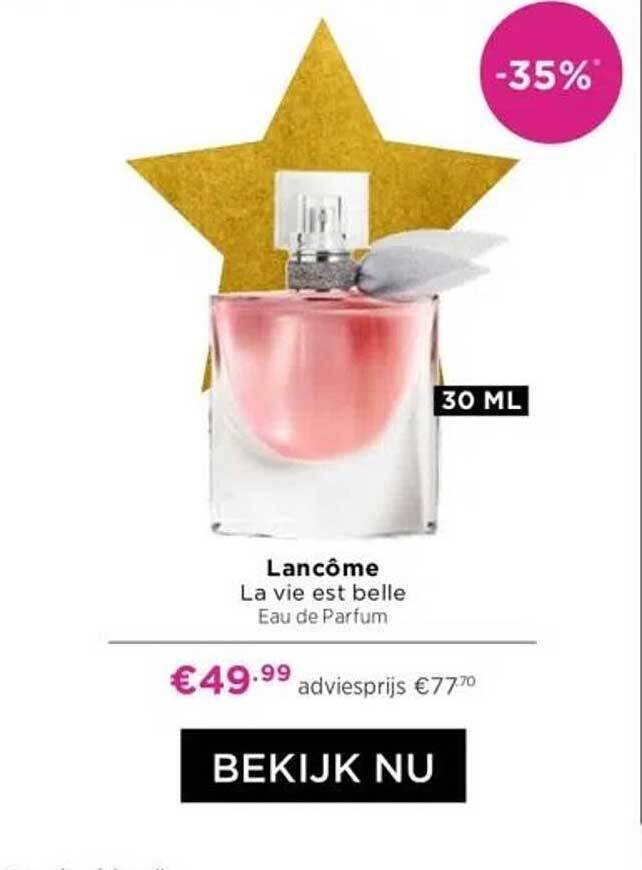 Lancôme la vie est belle eau de parfum aanbieding bij ICI Paris XL