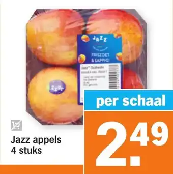 Albert Heijn Jazz appels 4 stuks aanbieding