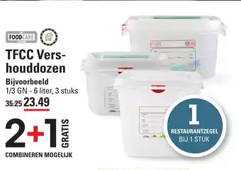 Sligro TFCC Vershouddozen 2+1 aanbieding