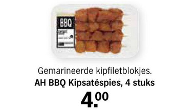 Albert Heijn AH BBQ Kipsatéspies aanbieding