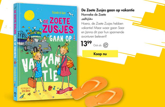 The Read Shop De Zoete Zusjes gaan op vakantie aanbieding