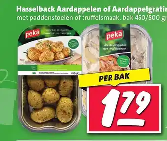 Nettorama Hasselback aardappelen of aardappelgratin aanbieding