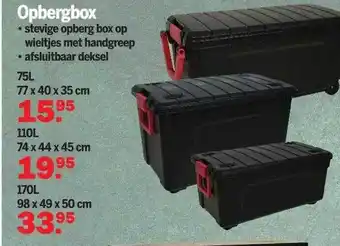 Van Cranenbroek Opbergbox aanbieding