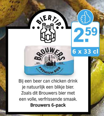 Albert Heijn Brouwers 6-pack aanbieding