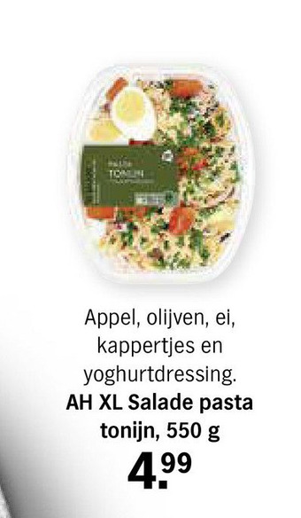 Albert Heijn AH XL Salade pasta aanbieding