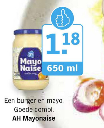 Albert Heijn AH Mayonaise aanbieding