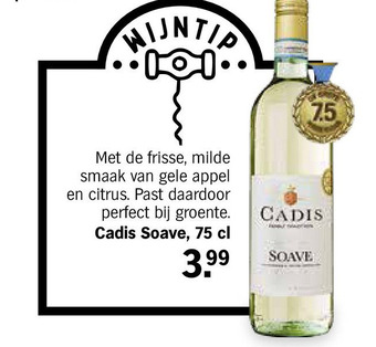 Albert Heijn Cadis Soave aanbieding