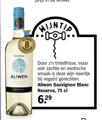 Albert Heijn Aliwen Sauvignon Blanc aanbieding