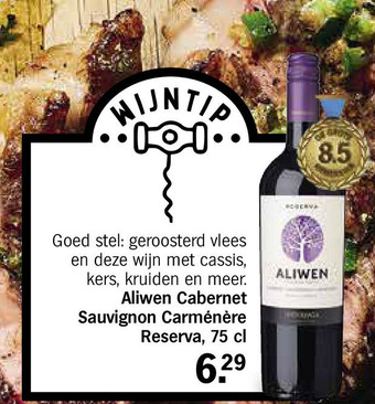Albert Heijn Aliwen Cabernet Sauvignon Carménère aanbieding