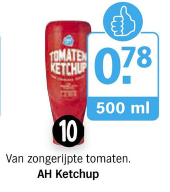 Albert Heijn AH Ketchup aanbieding