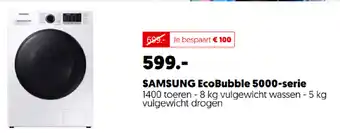 MediaMarkt SAMSUNG EcoBubble 5000-serie aanbieding