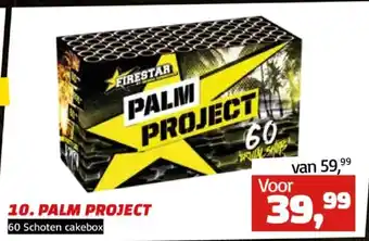 Tuincentrum de Driesprong Palm project aanbieding