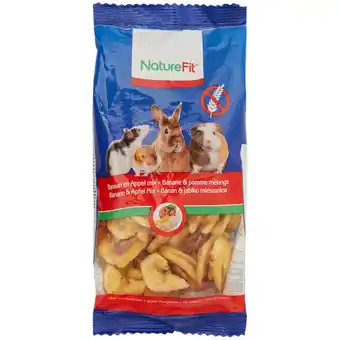Action Nature fit banaan- & appelmix voor knaagdieren aanbieding