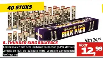 Tuincentrum de Driesprong Thunder king bulkpack aanbieding