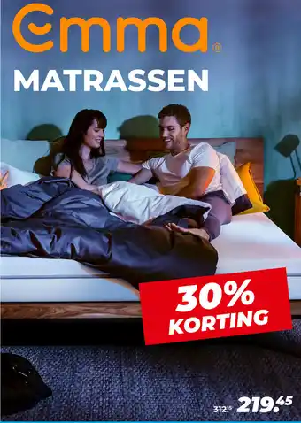 Beddenreus Emma Matrassen aanbieding