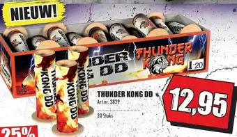 Vuurwerk Maximaal Thunder kong DD 20 stuks aanbieding