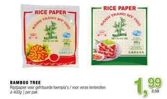 Amazing Oriëntal Rijstpapier voor gefrituurde loempia's aanbieding