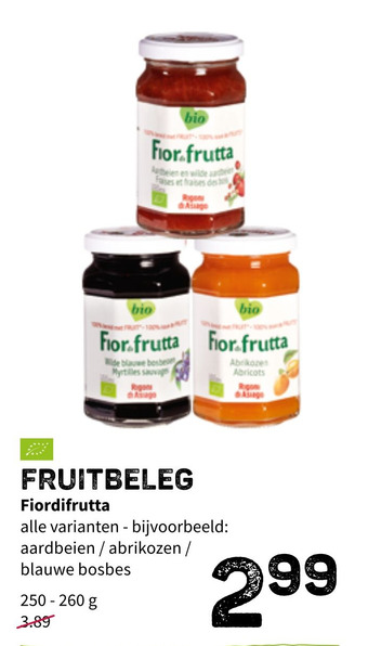 Ekoplaza Fruitbeleg aanbieding