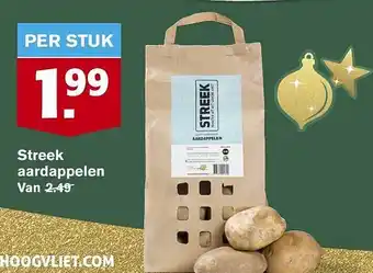 Hoogvliet Streek aardappelen aanbieding