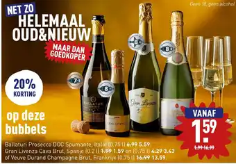 ALDI Op deze bubbels aanbieding