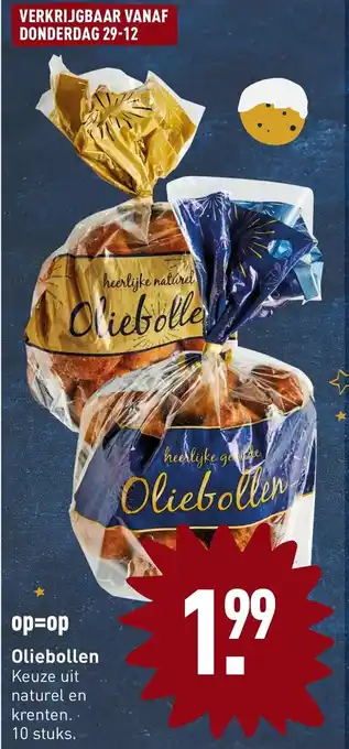 ALDI Oliebollen 10 stuks aanbieding