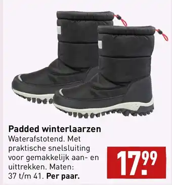 ALDI Padded winterlaarzen aanbieding