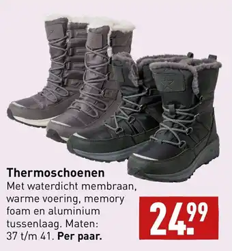 ALDI Thermoschoenen aanbieding