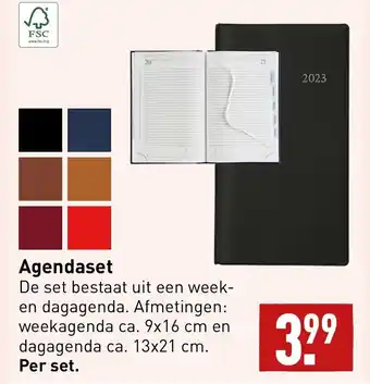 ALDI Agendaset aanbieding