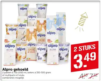 Coop Alpro gekoeld aanbieding