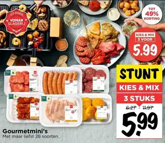 Vomar Voordeelmarkt Gourmetmini's aanbieding