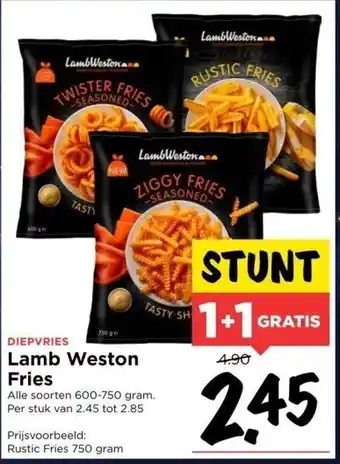 Vomar Voordeelmarkt Lamb weston fries aanbieding