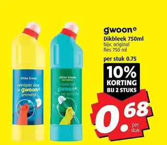 Boni Gwoon dikbleek 750ml aanbieding