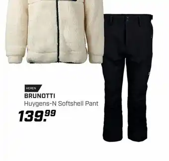 Daka Sport Heren Brunotti Huygens-N Softshell Pant aanbieding