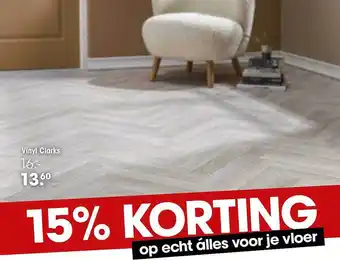 Kwantum Vinyl clarks aanbieding