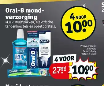 Kruidvat Oral-B mondverzorging aanbieding