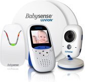 Bol.com Luvion easy babyfoon met camera + babysense 7 s... aanbieding