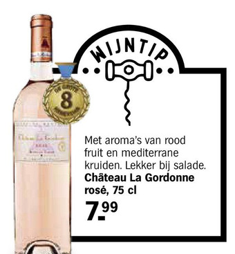 Albert Heijn Château La Gordonne rosé, 75 cl aanbieding