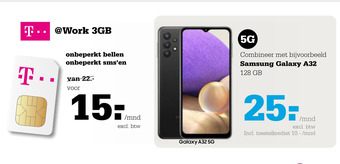 Telecombinatie @Work 3GB T-Mobile aanbieding