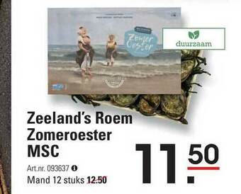 Sligro Zeeland's roem zomeroester msc aanbieding