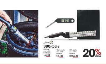 Sligro Bonfire bbq-tools : bbq-mat, thermometer of bbq-starter aanbieding