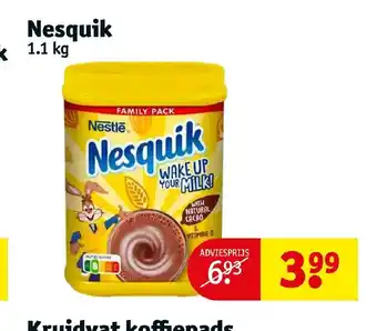 Kruidvat Nestle Nesquik 1.1 kg aanbieding