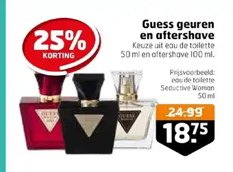 Trekpleister Guess geuren en aftershave 50 ml aanbieding