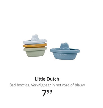 Babypark Little dutch bad bootjes aanbieding