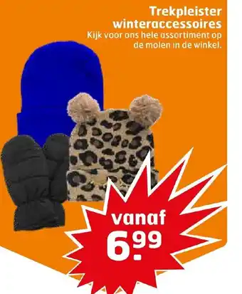 Trekpleister winteraccessoires aanbieding