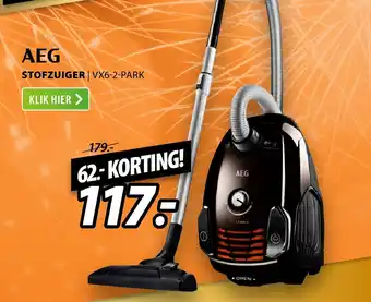 Expert AEG stofzuiger aanbieding