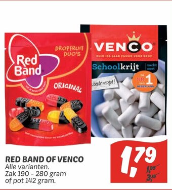 Dekamarkt Red Band of Venco aanbieding
