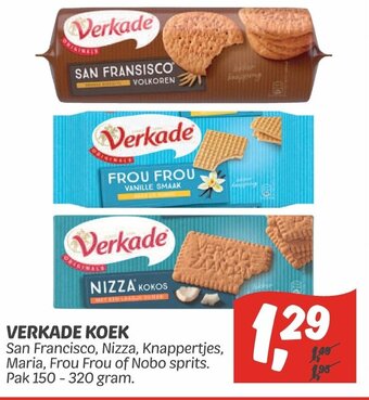 Dekamarkt Verkade koek aanbieding