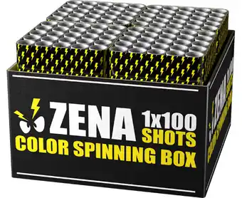 Zena Vuurwerk Zena color spinning box aanbieding