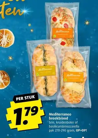 Boni Mediterraneo breekbrood aanbieding